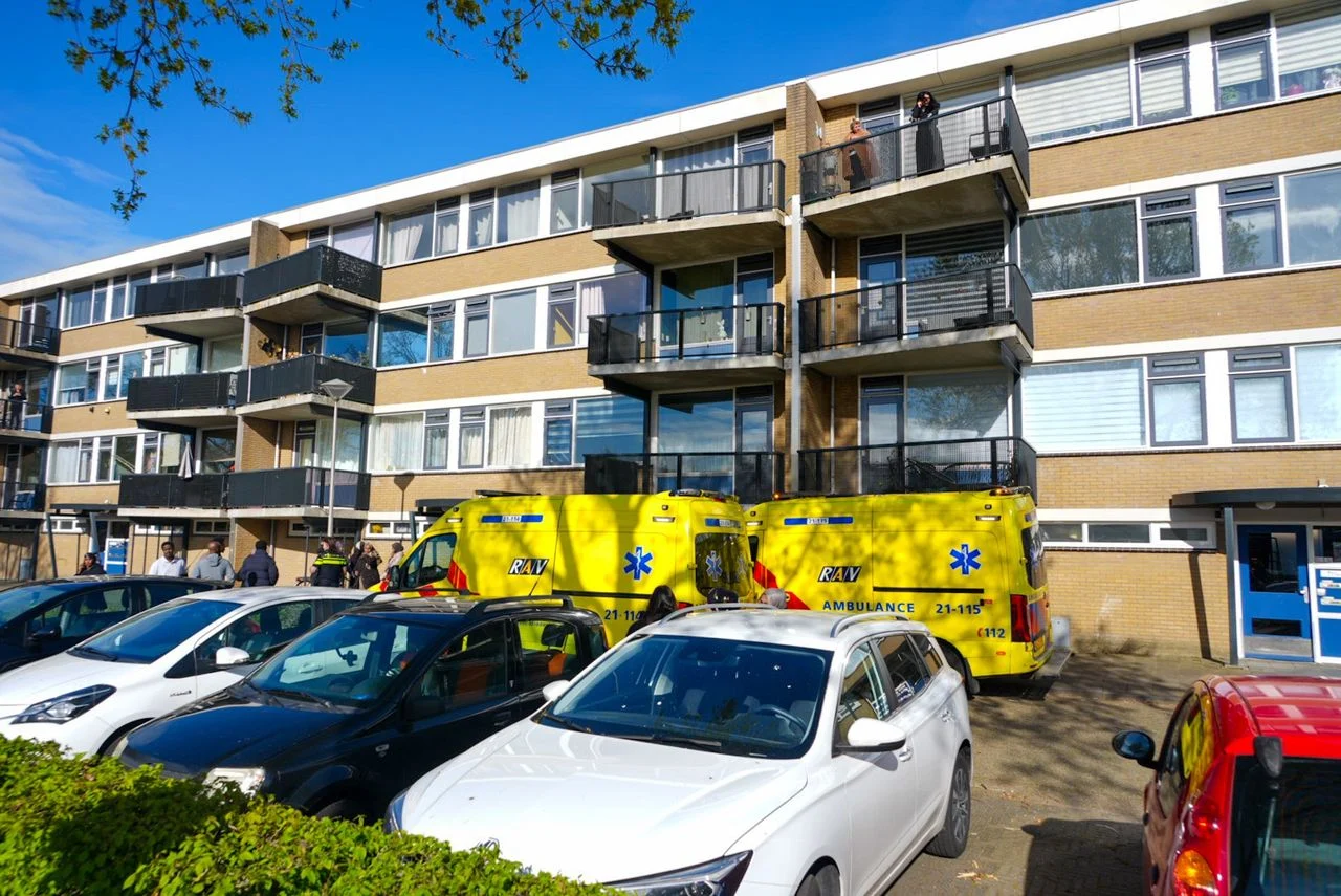 Dead man found in house in Oss (photo: SQ Vision).