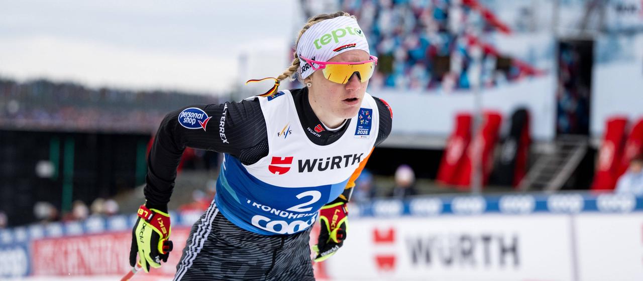 Cross-country skier Victoria Carl