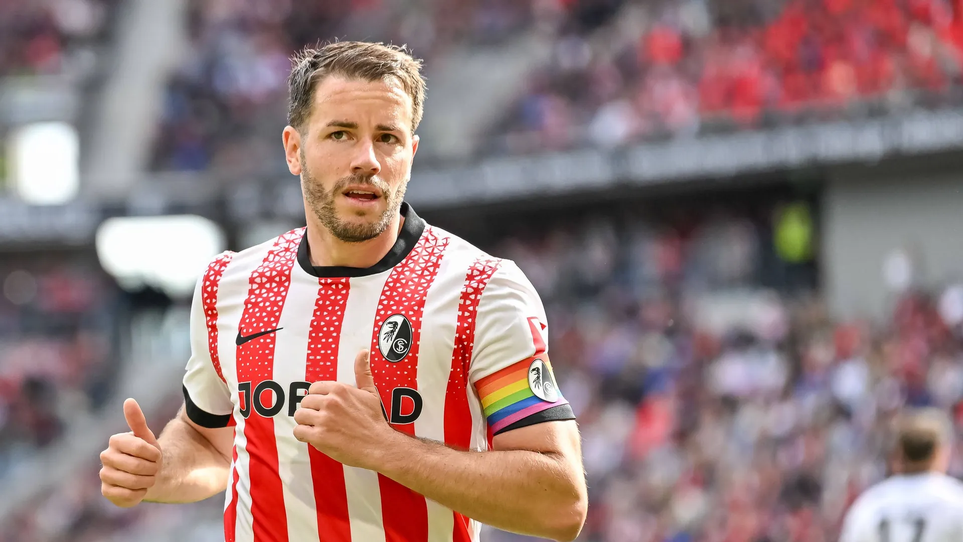 Christian Günter: The Freiburg captain and his team have to compete in a very special stadium. Christian Günter: The Freiburg captain and his team have to compete in a very special stadium.