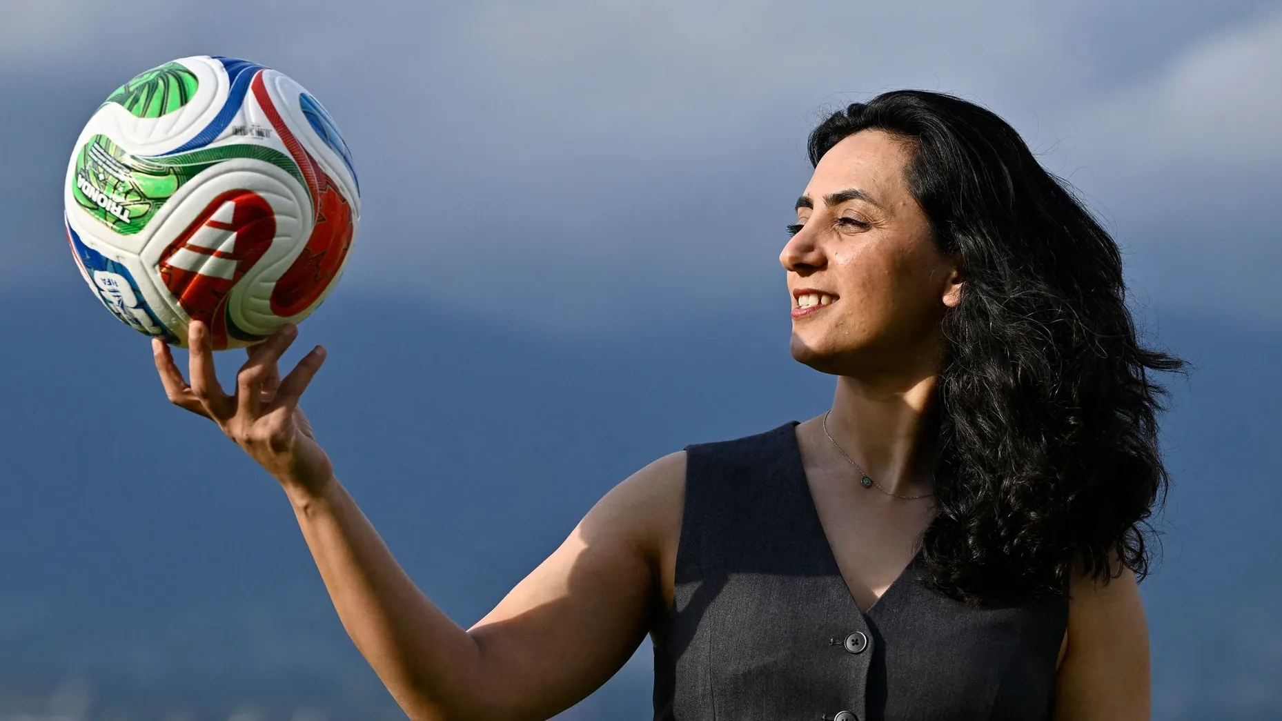 Khalida Popal: She was once the captain of the Afghan national team. Khalida Popal: She was once the captain of the Afghan national team.