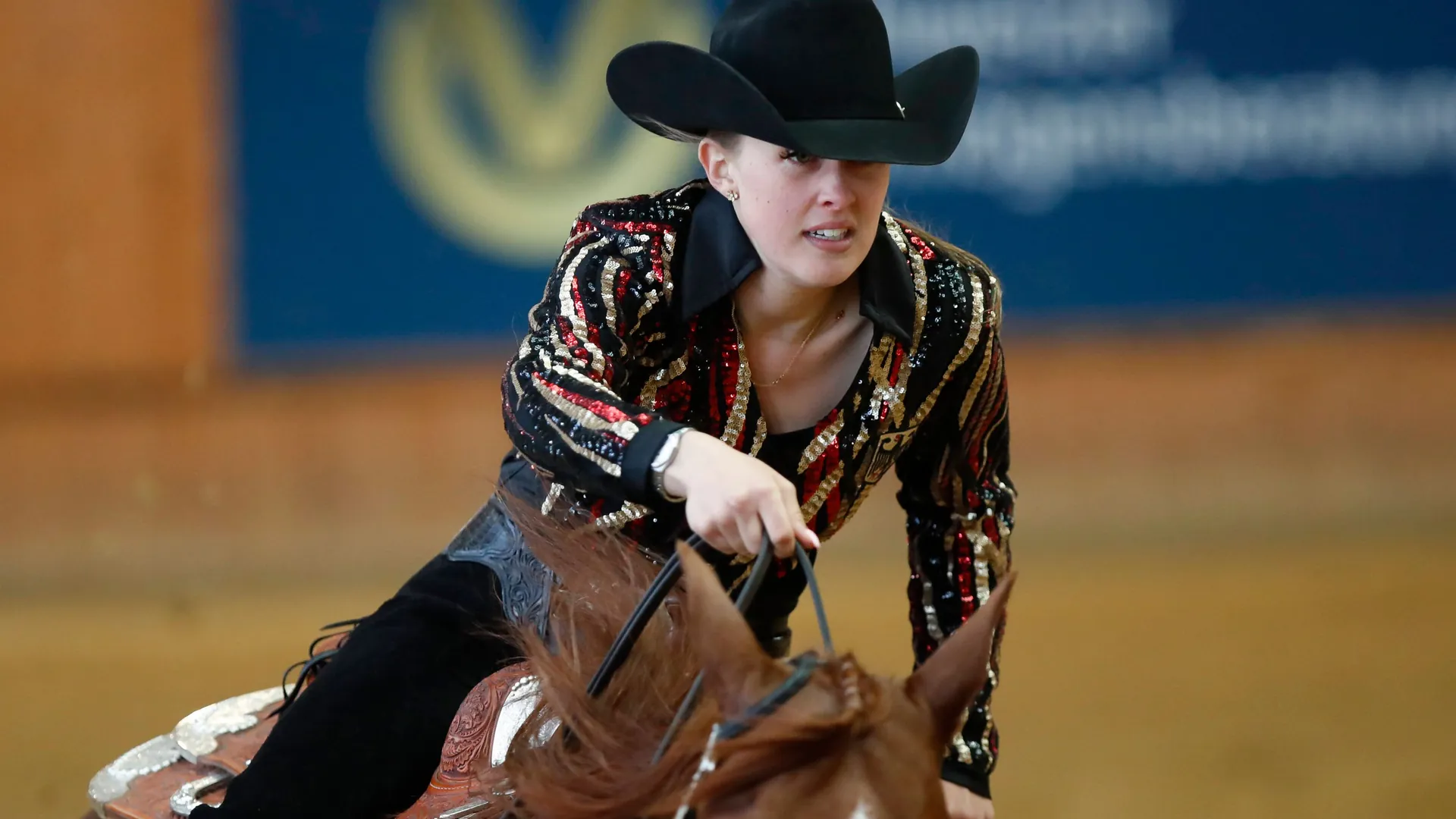 Gina Schumacher (archive photo): Successful career in reining. Gina Schumacher (archive photo): Successful career in reining.