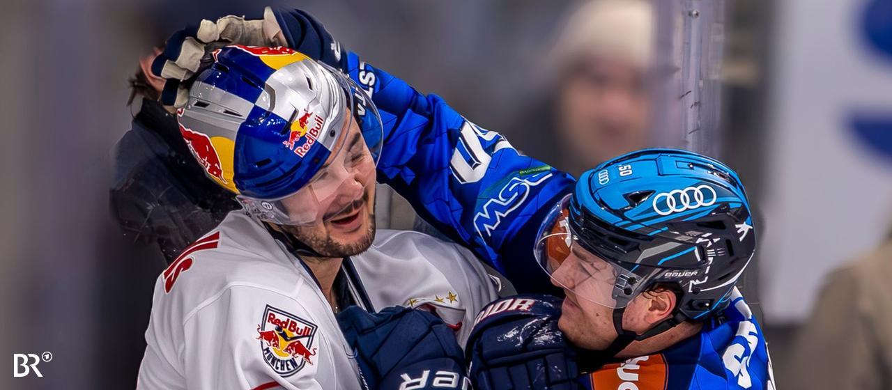 Brawl in the play-off quarter-finals between ERC Ingolstadt and EHC Munich