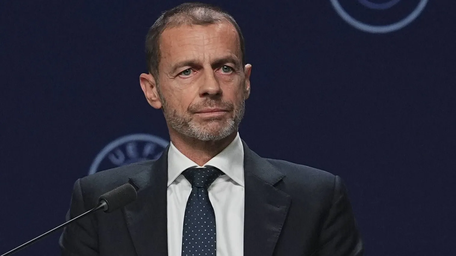 Aleksander Čeferin: The UEFA President is keeping a close eye on Italy.