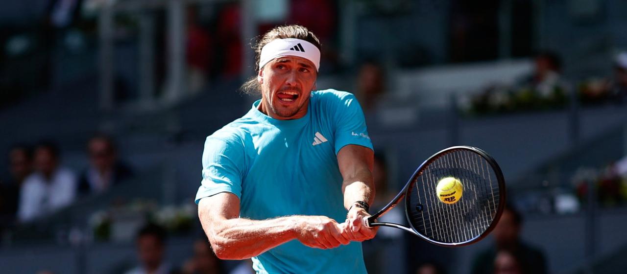 Alexander Zverev in Madrid