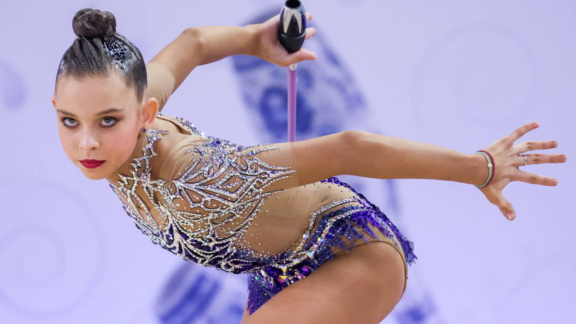 Gymnast Sofia Ilteryakova at the Russian Championships in March 2026. Gymnast Sofia Ilteryakova at the Russian Championships in March 2026.