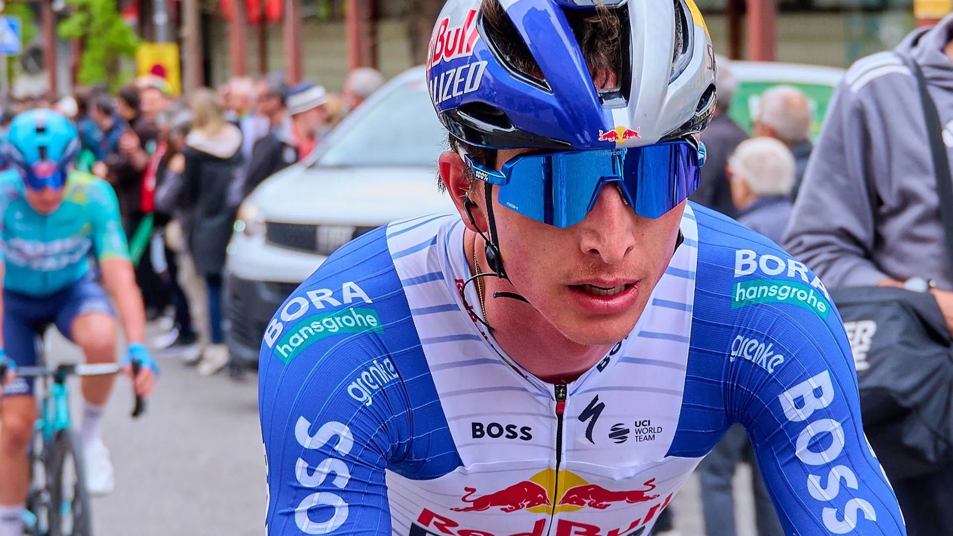 Florian Lipowitz at the Tour of Catalonia in March 2026, which he finished third. The German from the Red Bull-Bora-Hansgrohe racing team also wants to be on the podium again at the Tour der France in Paris. Florian Lipowitz at the Tour of Catalonia in March 2026, which he finished third. The German from the Red Bull-Bora-Hansgrohe racing team also wants to be on the podium again at the Tour der France in Paris.