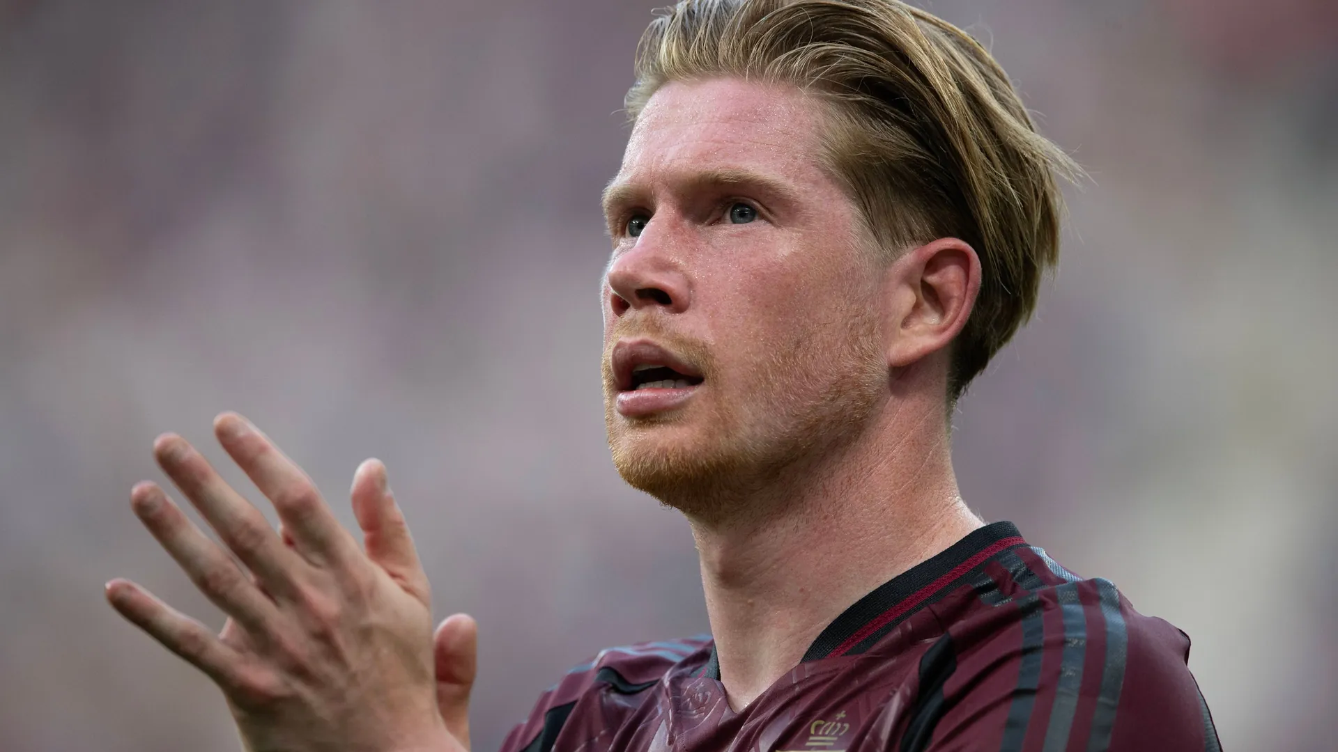 Reported back: Kevin De Bruyne and Belgium. Reported back: Kevin De Bruyne and Belgium.