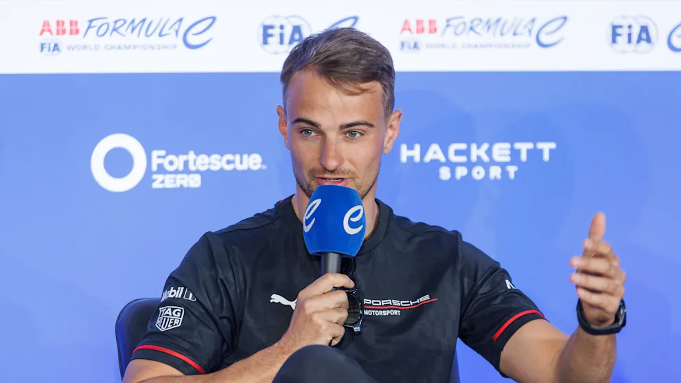 Der Schweizer Nico Müller beim Rennen in Berlin