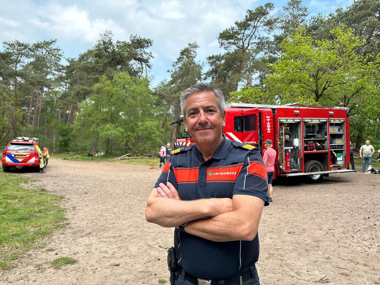 Patrick Smulders from the fire station in Drunen.