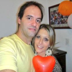 Manuel Adorni and Bettina Angeletti | Photo: CEDOC