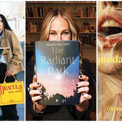 Christian Dior and his tote bags, Sarah Jessica Parker's books and Oriana Sabatini's novel. | Photo: Cedoc