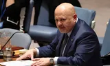 Chief Prosecutor Karim Khan of the International Criminal Court, pictured at a UN Security Council meeting in New York in early 2025.