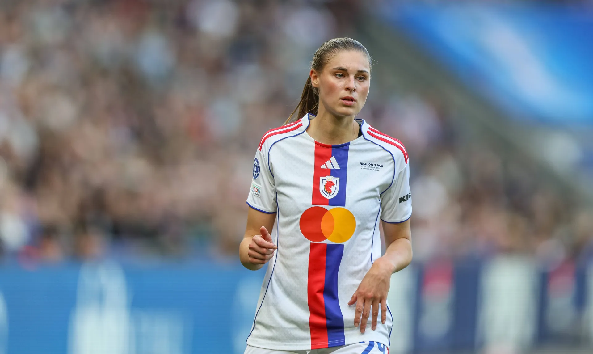 Jule Brand: The DFB player, who is strong at dribbling, was unable to prevent Lyon from losing.
