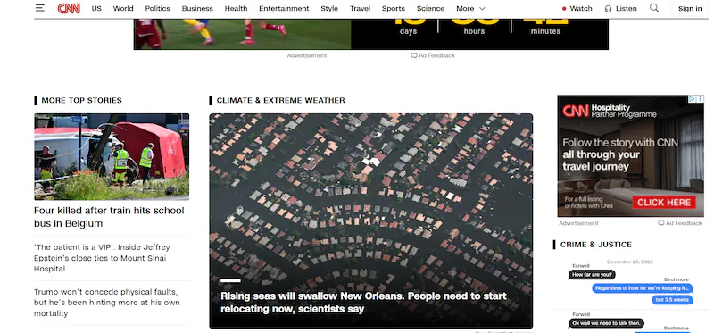 The news at CNN