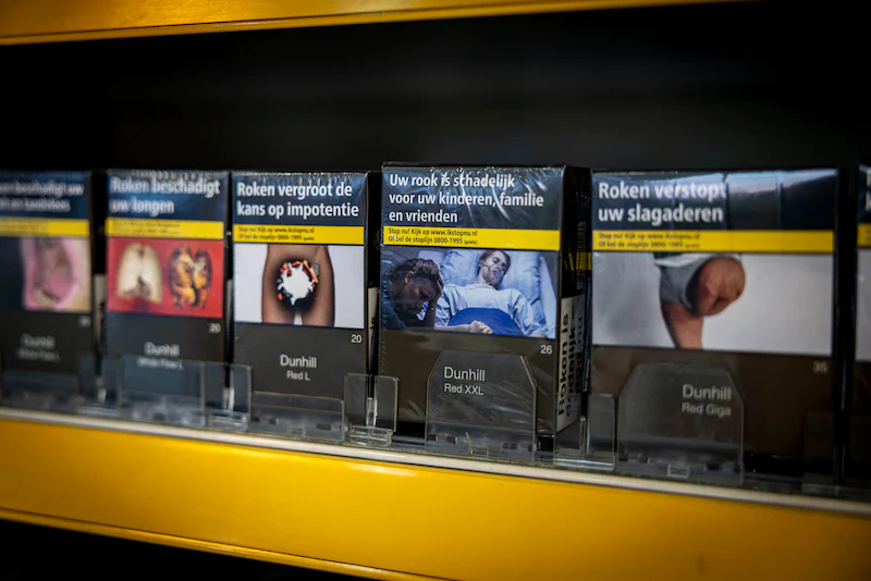 Neutral packaging has been the rule for cigarettes and other products for some time now. 