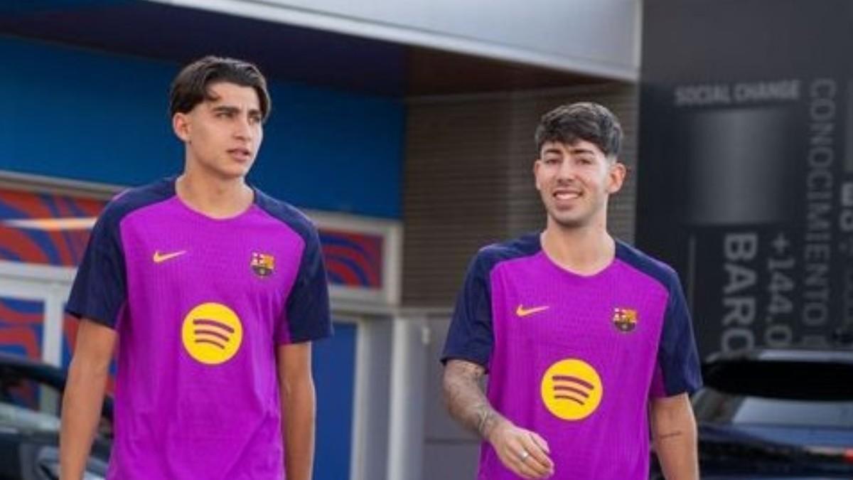 Toni and Dani Rodríguez have made their debut in the first team thanks to Flick