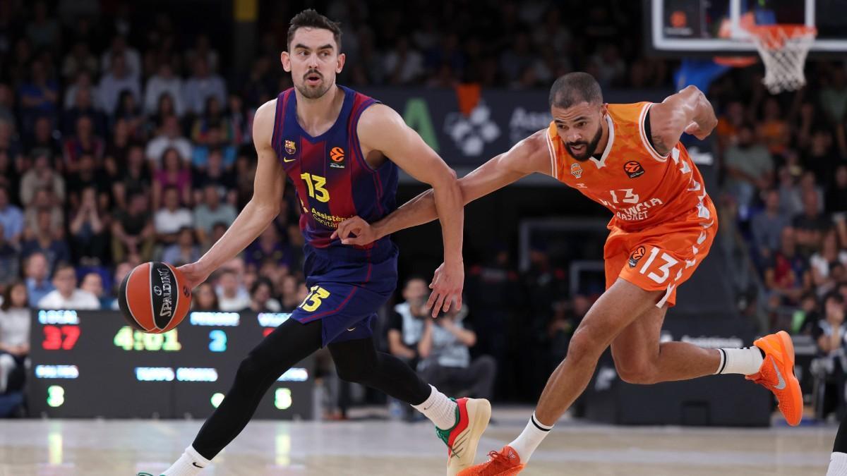 Barça scored the Euroleague match of the first round against Valencia Basket