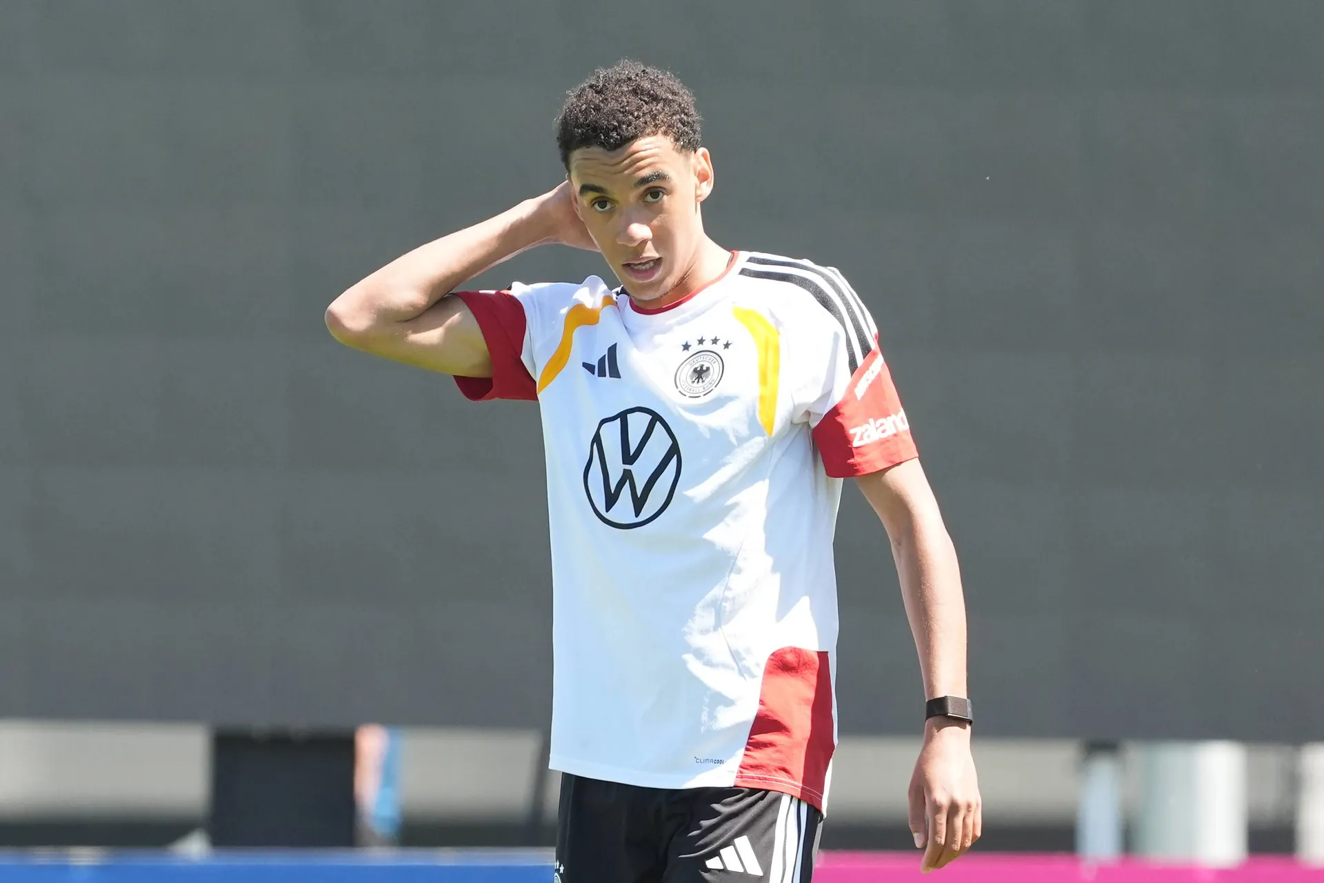 Jamal Musiala: He played for England as a youth.