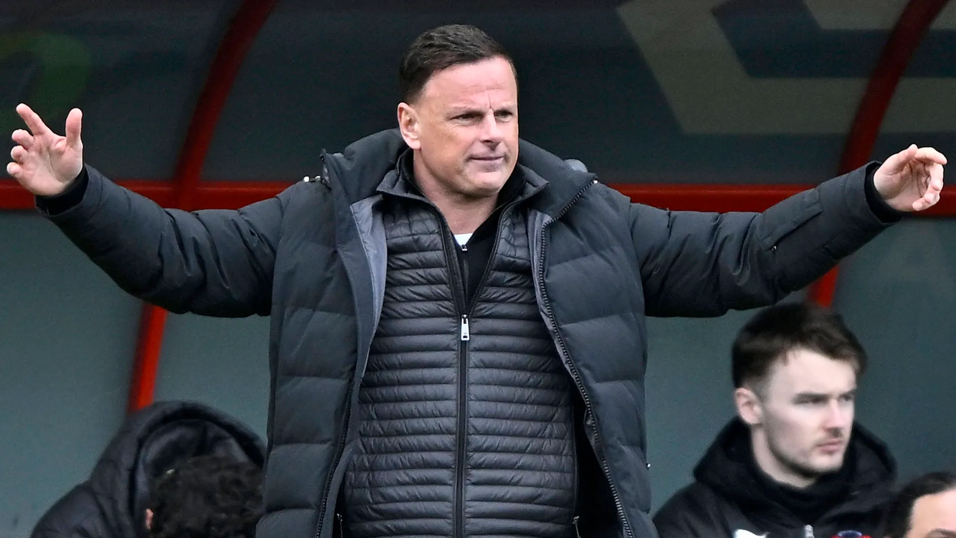 Richie Wellens: The coach clearly communicated what he thought of his team's season. Richie Wellens: The coach clearly communicated what he thought of his team's season.