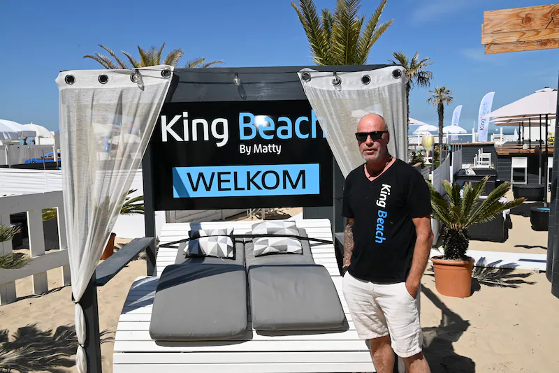 Matty Croes is the manager of King Beach.