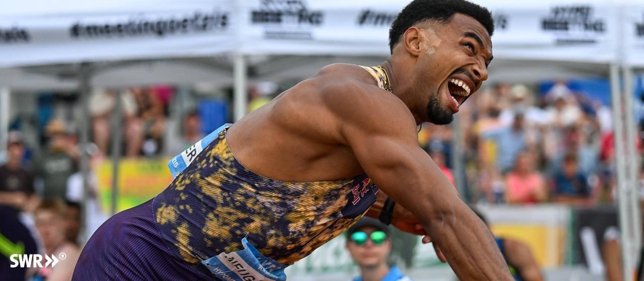 Decathlete Leo Neugebauer at the all-around meeting in Götzis.