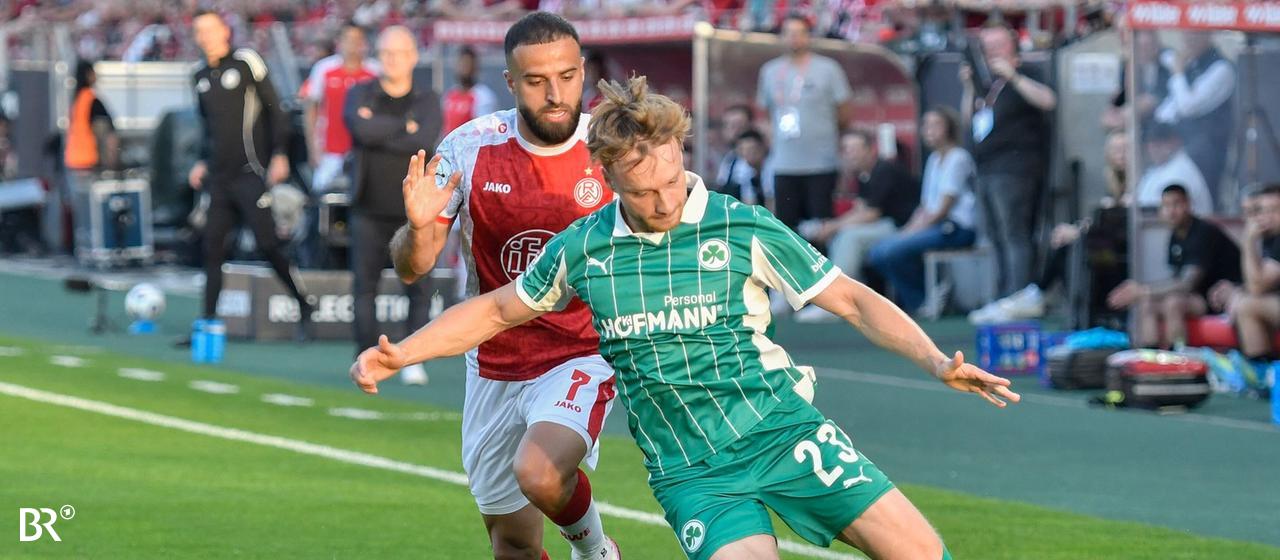 Game scene RW Essen - SpVgg Greuther Fürth