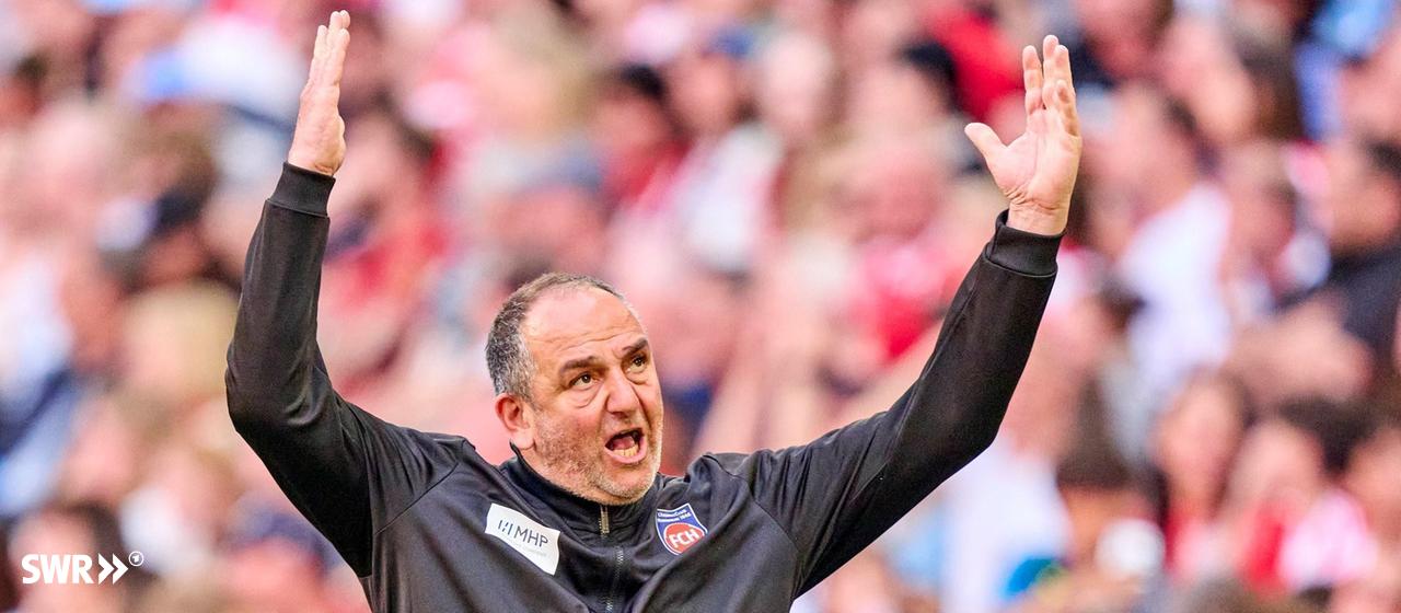 Frank Schmidt wants to lead 1. FC Heidenheim to the unexpected relegation.