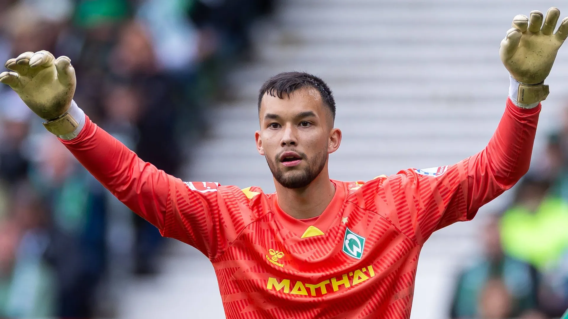 Mio Backhaus: The 22-year-old is the new number one in Freiburg. Mio Backhaus: The 22-year-old is the new number one in Freiburg.