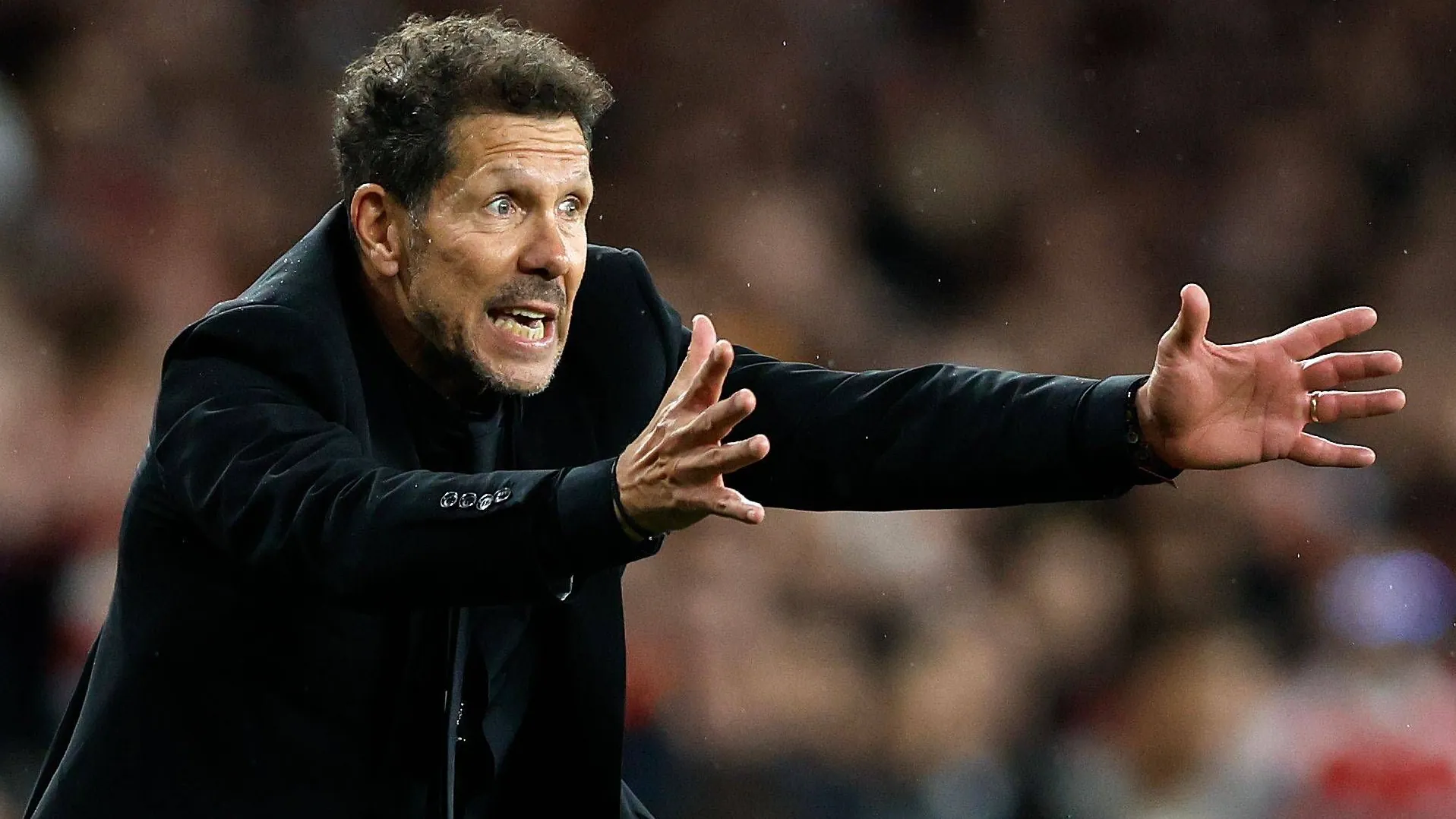 Diego Simeone: He and his team missed the final. Diego Simeone: He and his team missed the final.