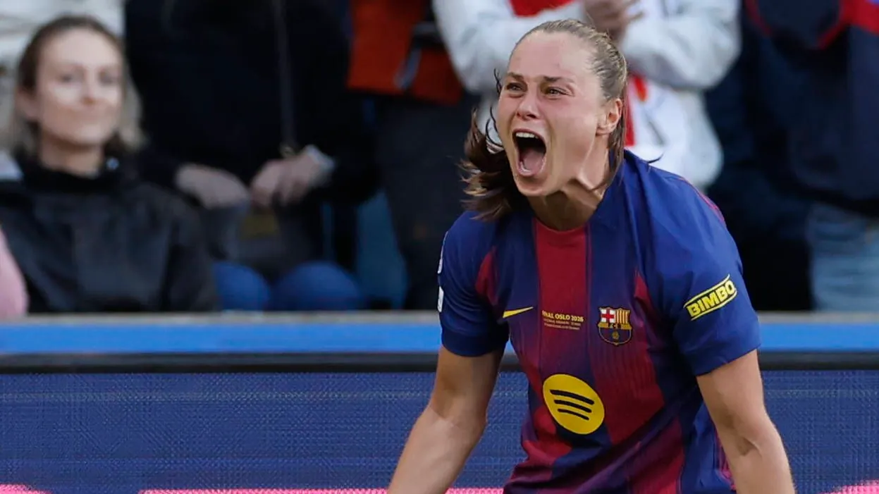 Ewa Pajor: The ex-Wolfsburg player scored twice.