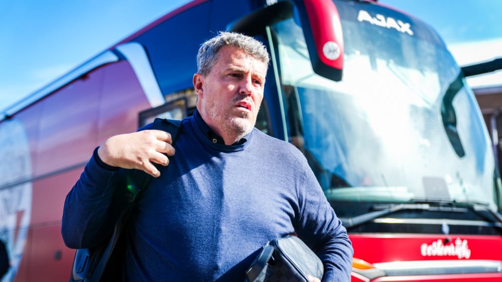 Oscar García left Ajax immediately