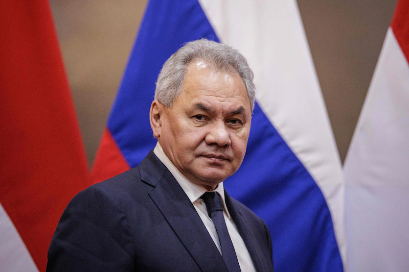 Secretary of the Russian Security Council, Sergei Shoigu. 