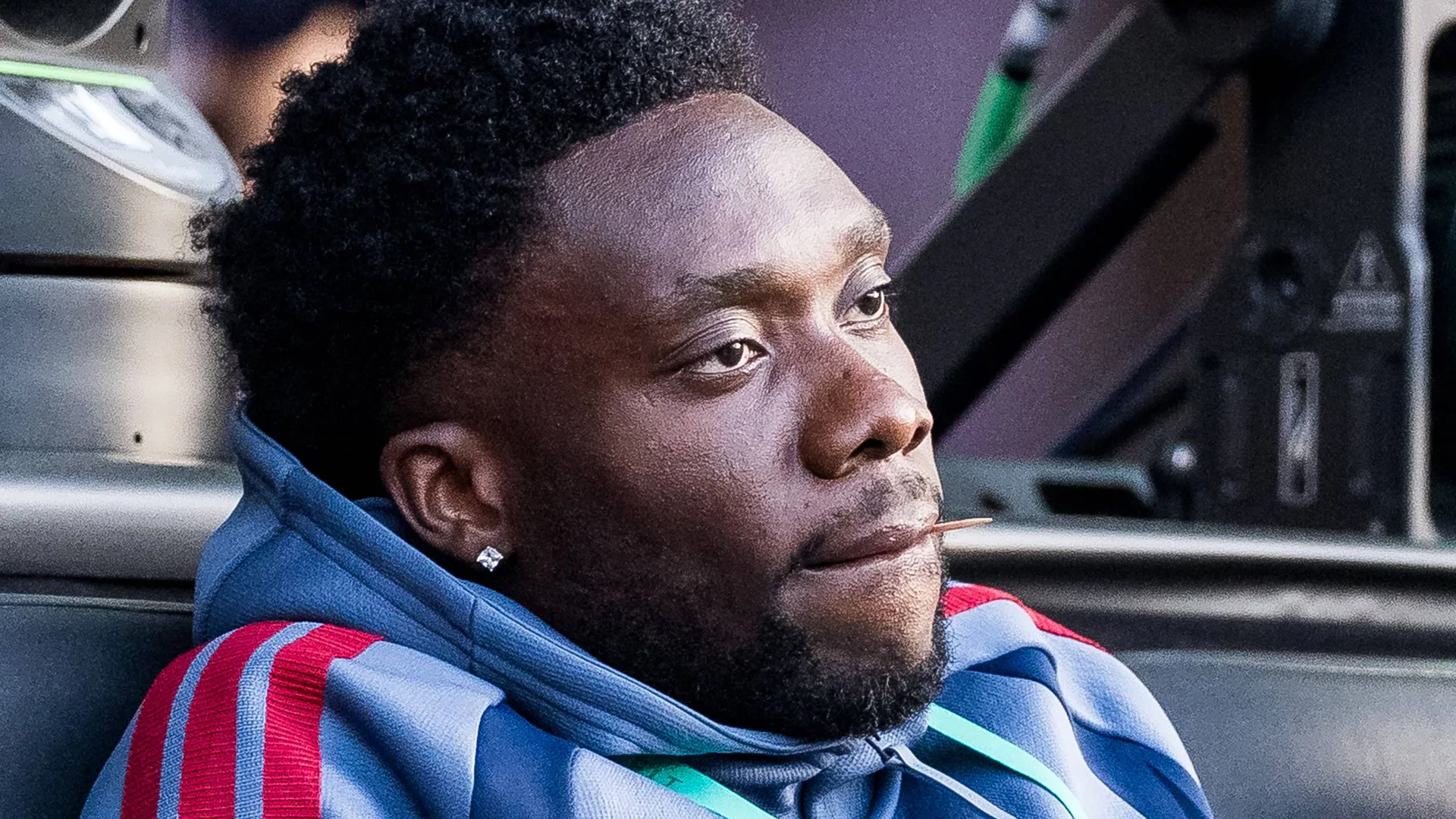 Still injured: Bayern left-back Alphonso Davies. Still injured: Bayern left-back Alphonso Davies.