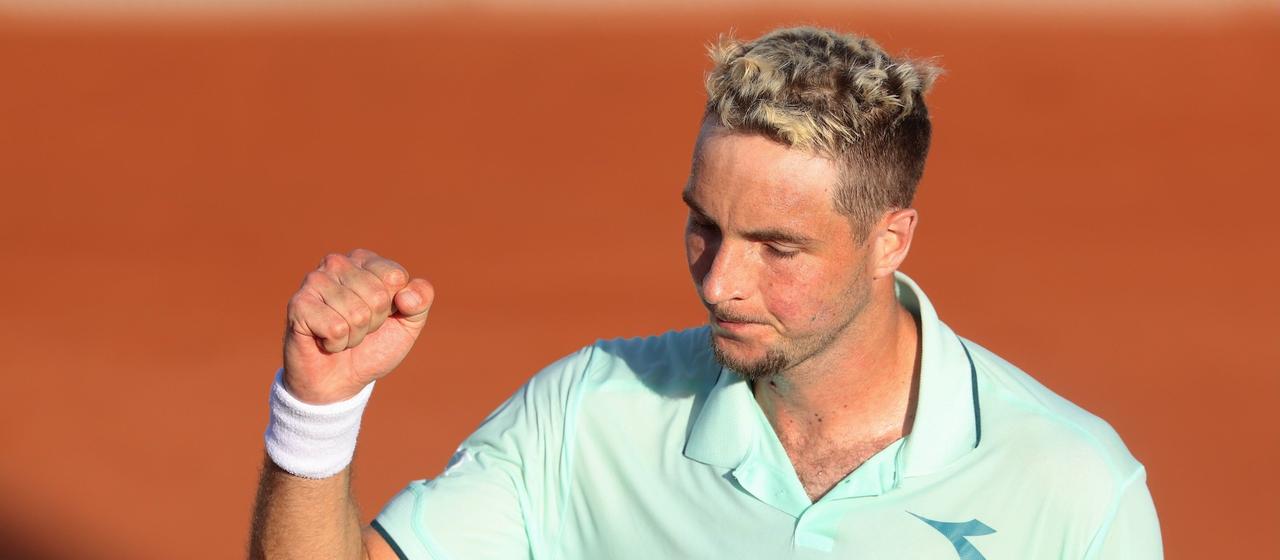 Jan-Lennard Struff can celebrate in Paris.
