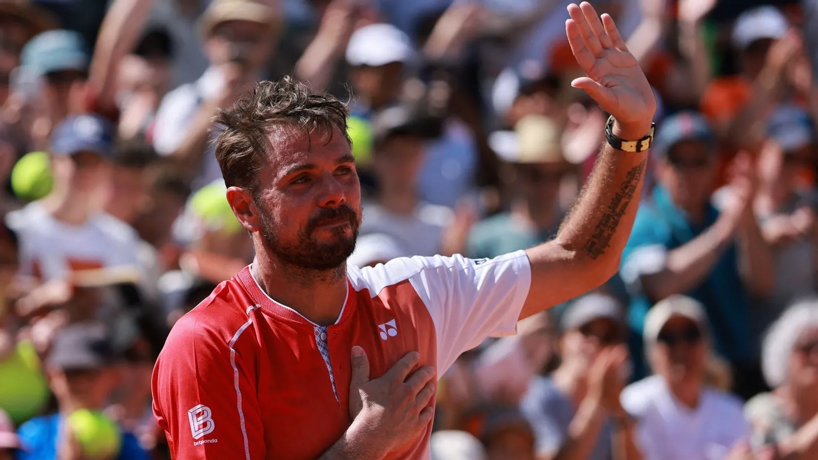 Stan Wawrinka: He won the French Open in 2015. Stan Wawrinka: He won the French Open in 2015.