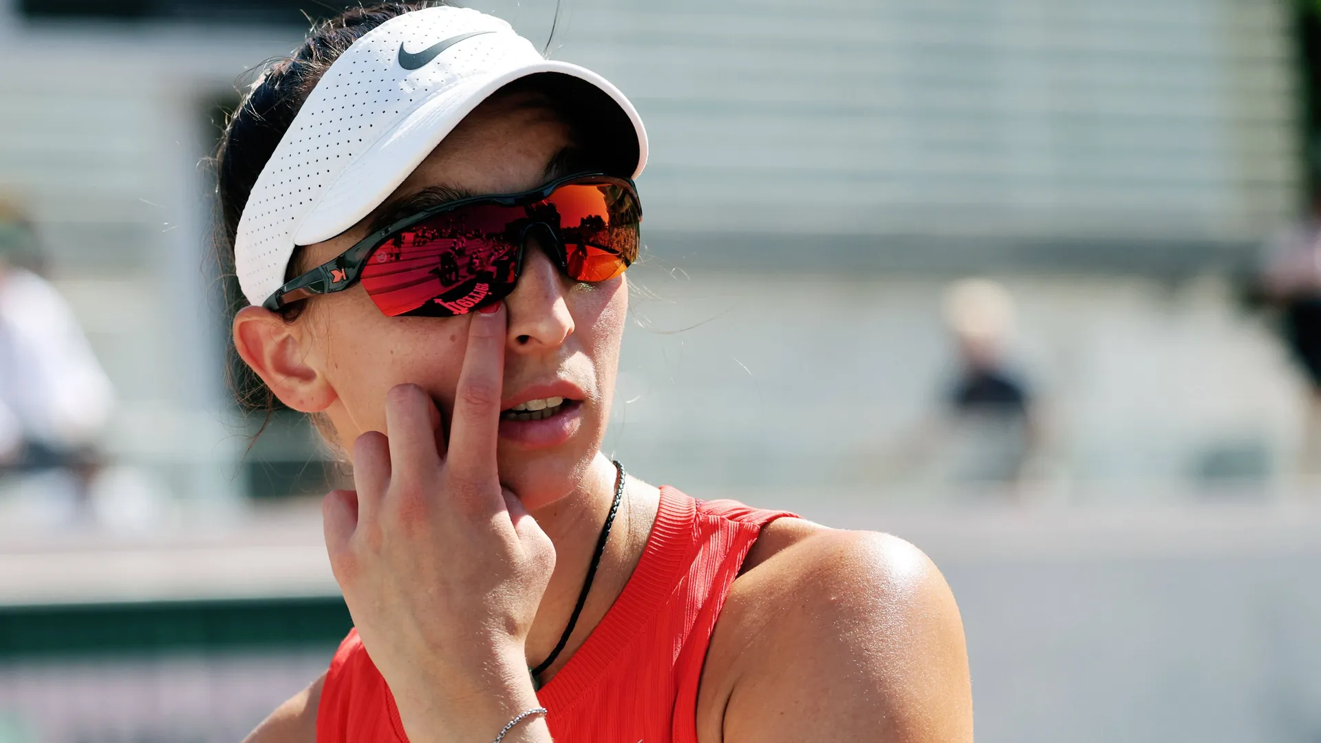 Tamara Korpatsch: The German tennis player is in the third round of the French Open. Tamara Korpatsch: The German tennis player is in the third round of the French Open.