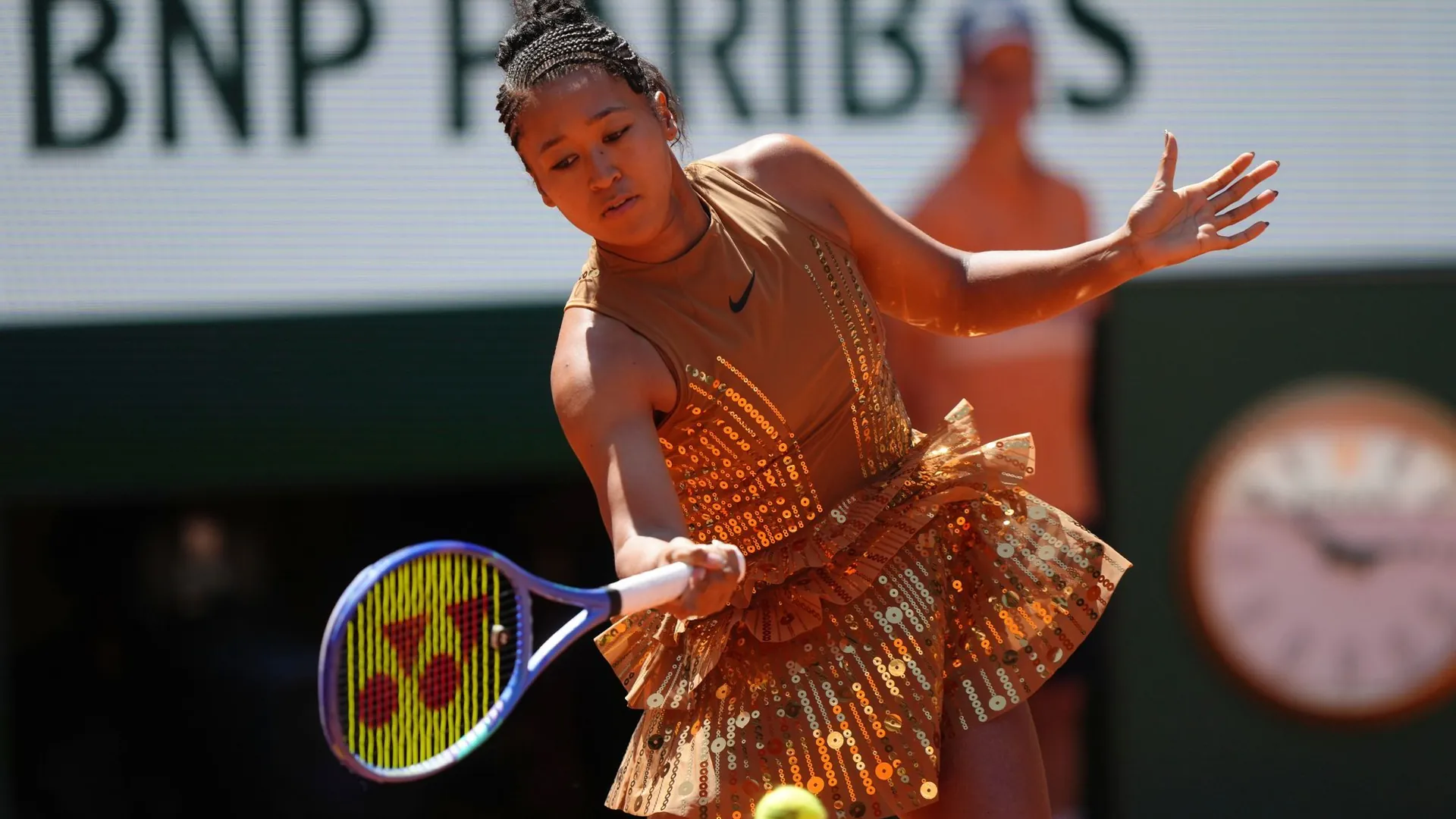 Likes it extravagant: Naomi Osaka. Likes it extravagant: Naomi Osaka.