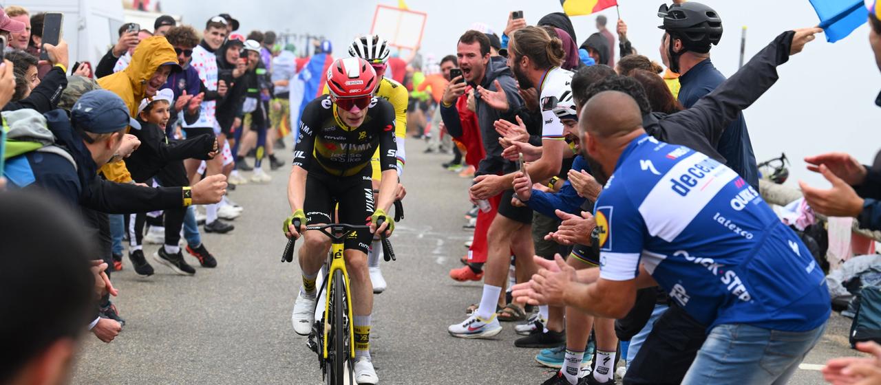 Jonas Vingegaard at the Tour de France