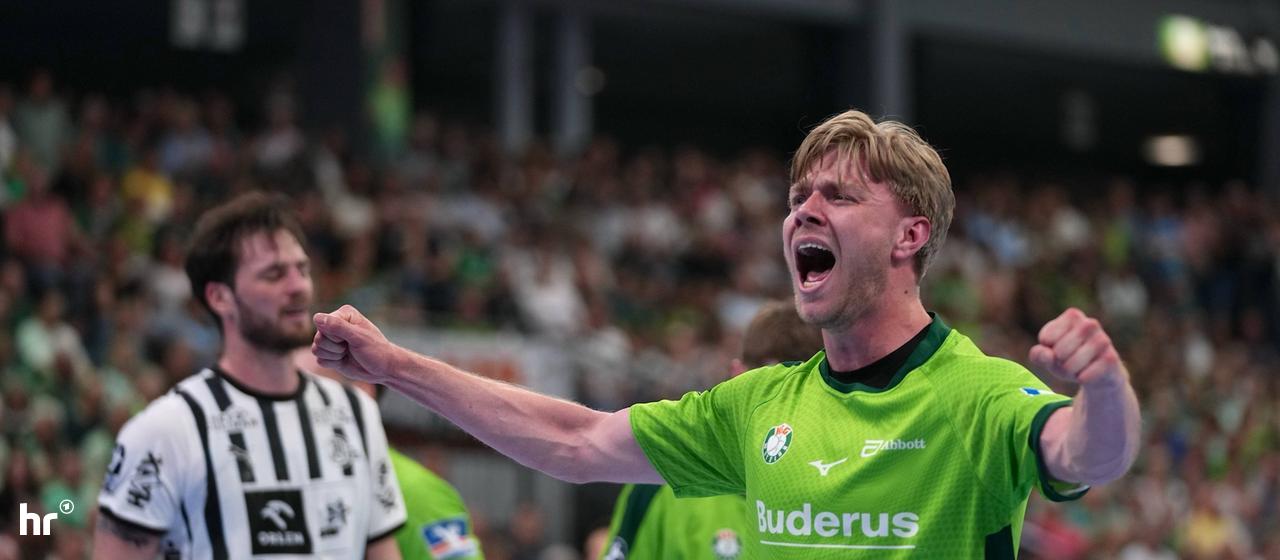 Tristan Kirschner and HSG Wetzlar were able to celebrate against Kiel.