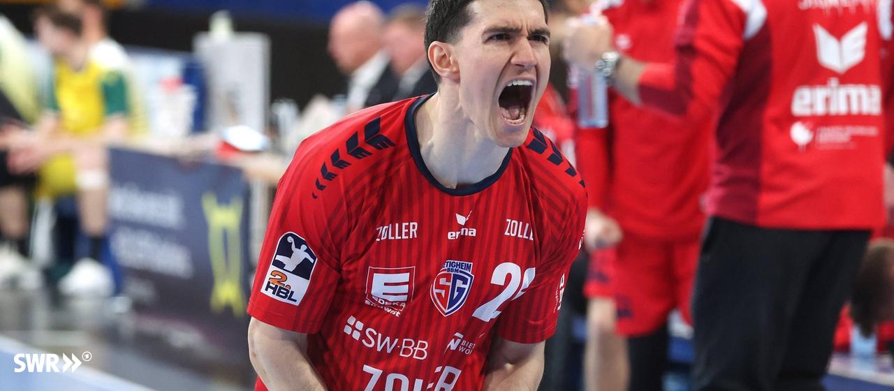 Moritz Strosack from SG BBM Bietigheim