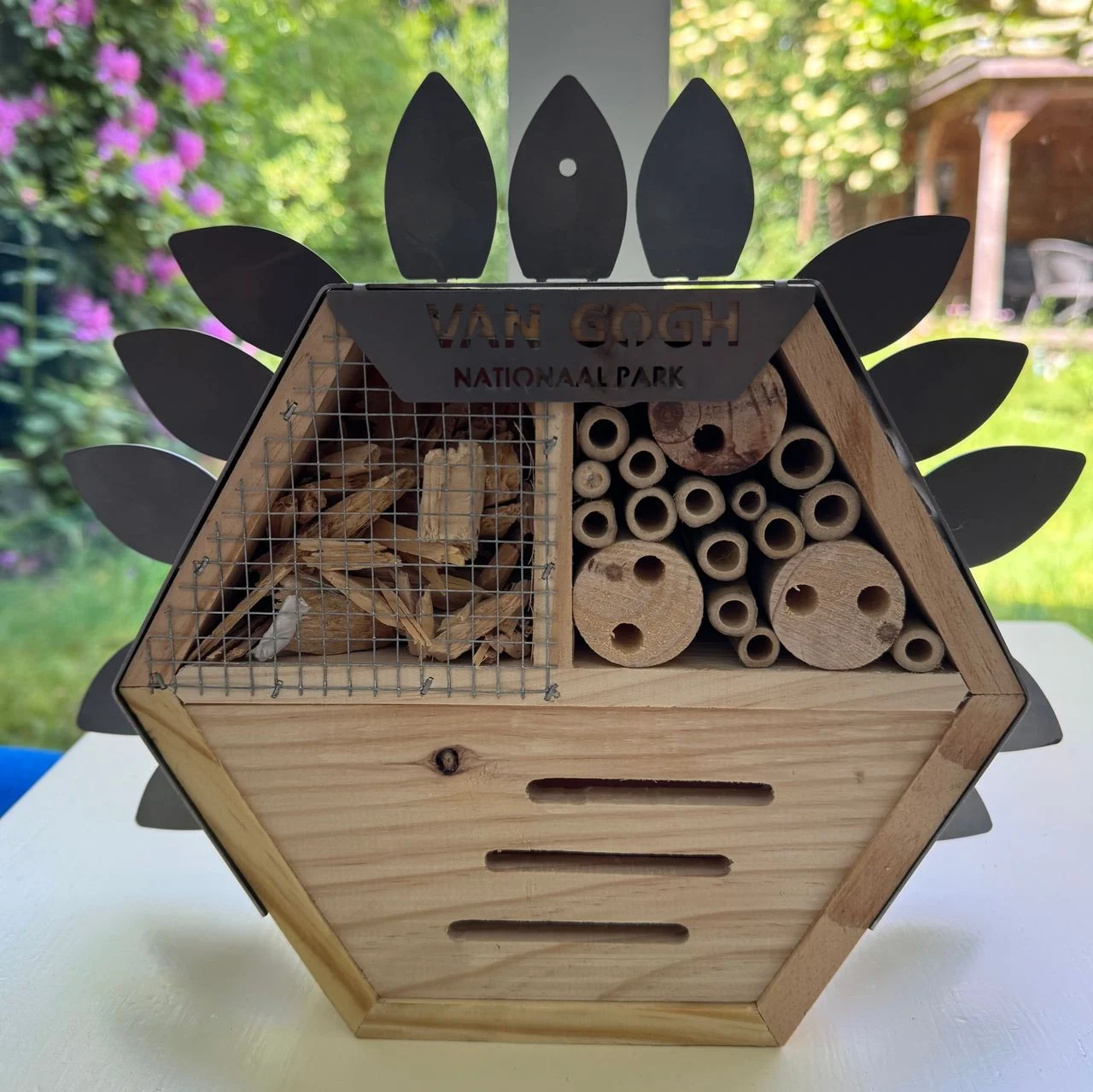 Small insect hotel Van Gogh National Park