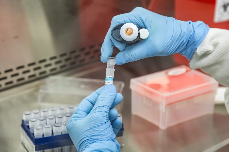 A hantavirus test.
