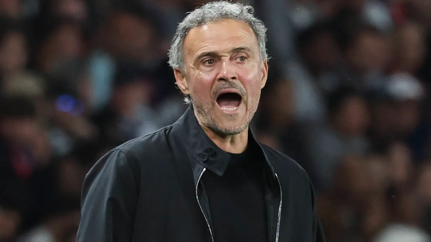 Luis Enrique: The Spaniard goes into the semi-final second leg with PSG at Bayern with a one-goal lead.