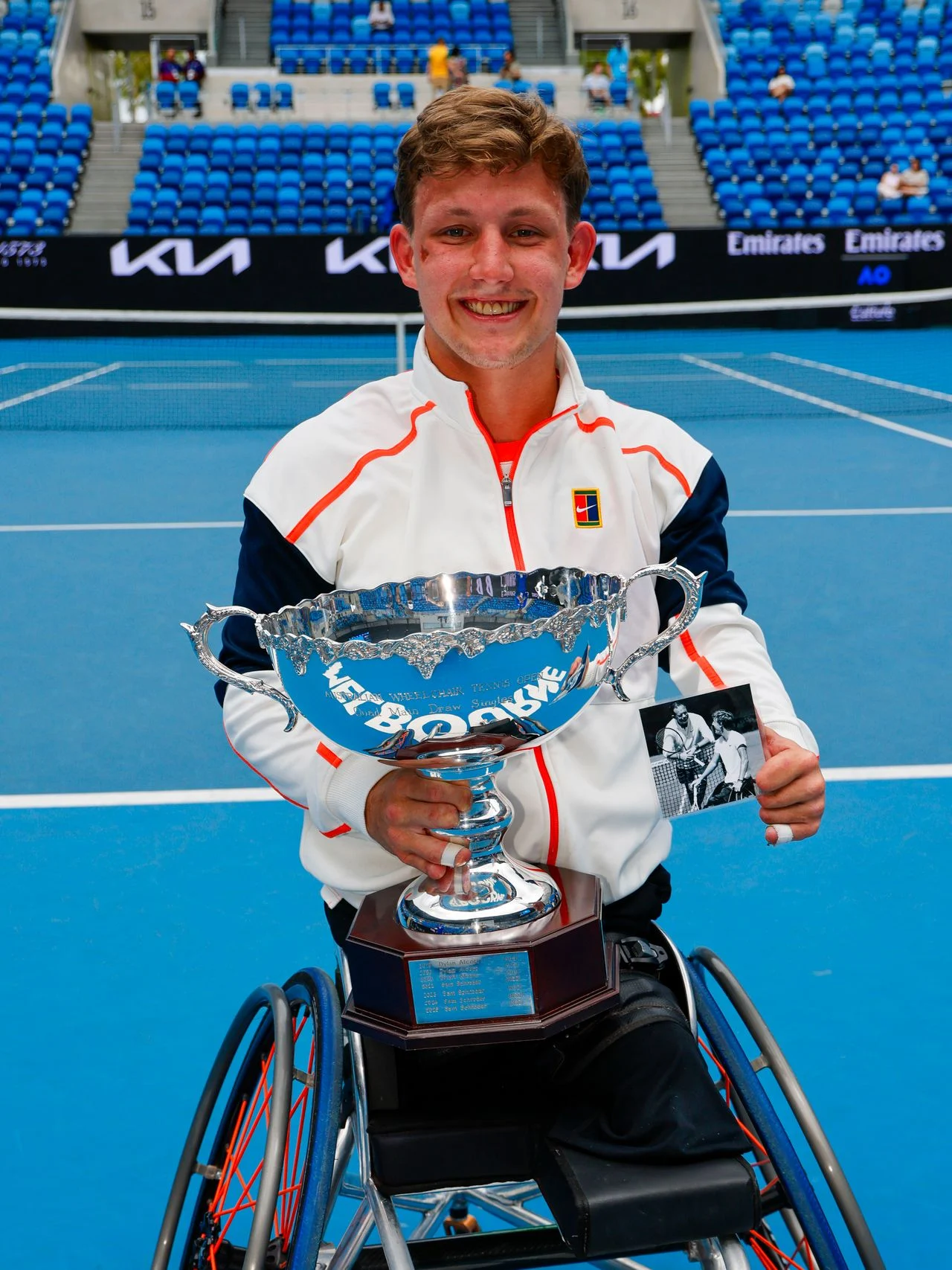Niels Vink won the Australian Open (photo: ITF).