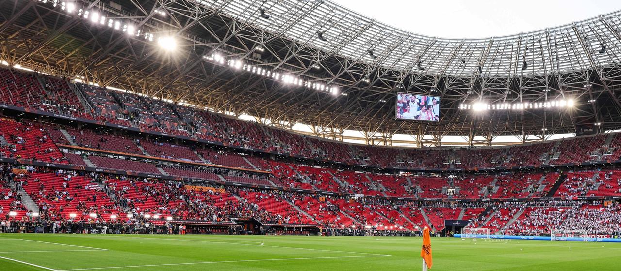 The Puskas Arena in Budapest