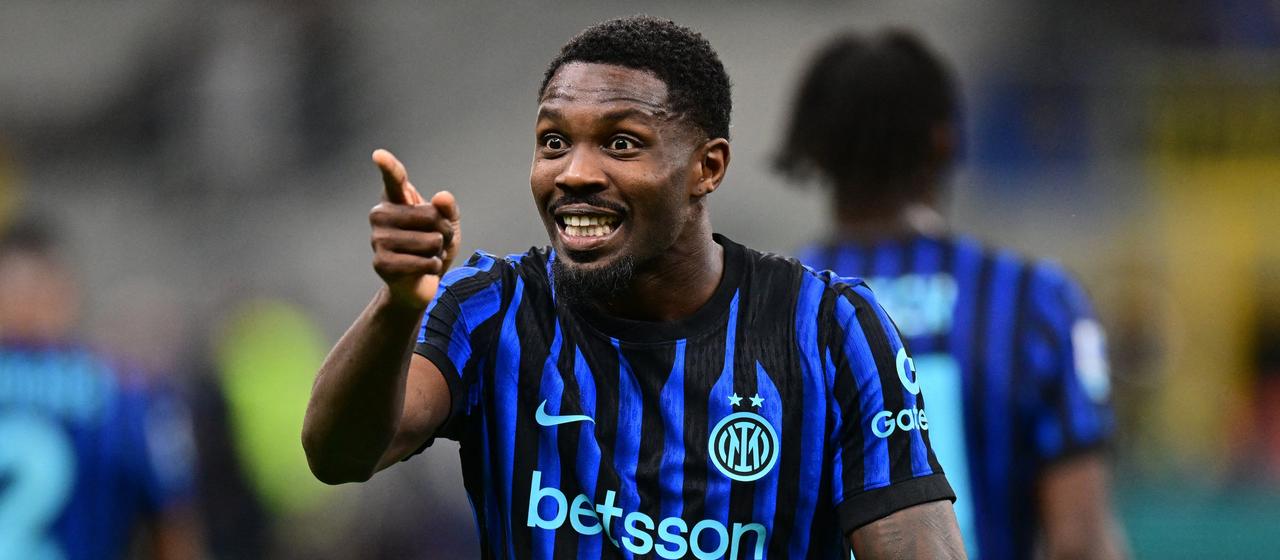 Cheers from Marcus Thuram 
