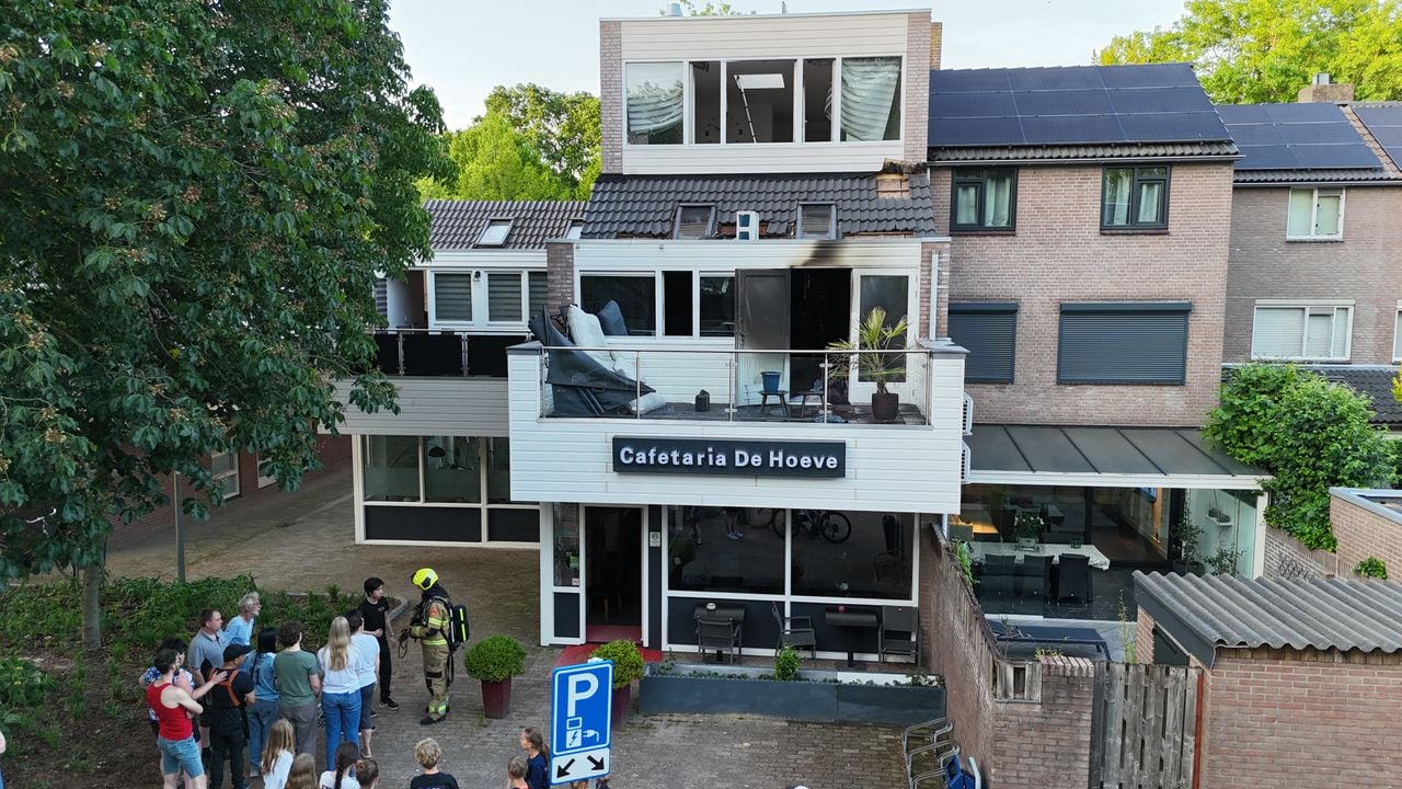 The apartment is above a cafeteria (photo: Bart Meesters / Heitink Press Agency).