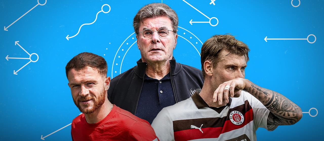 Budu Zivizivadze, Dieter Hecking and Eric Smith
