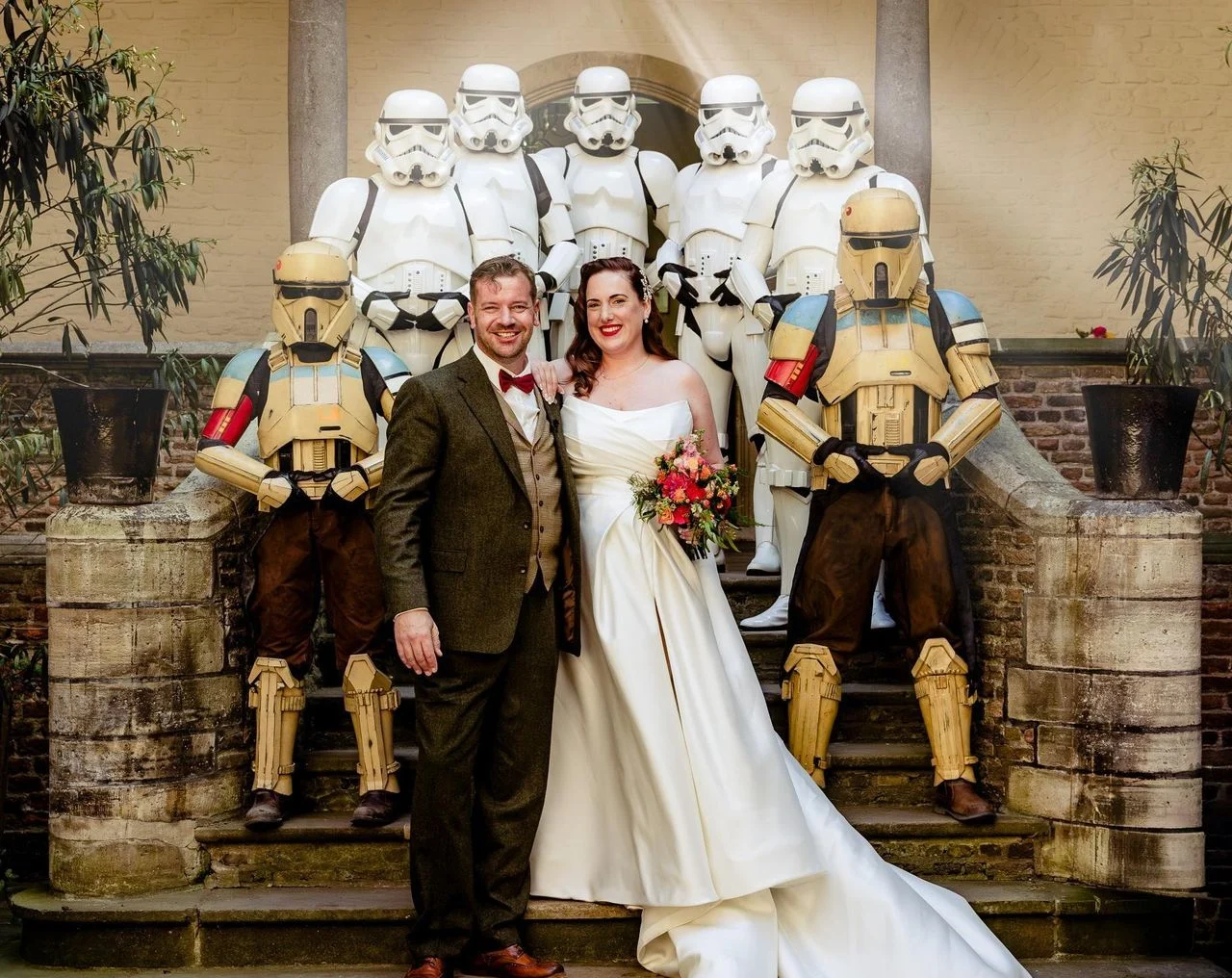 Laura and Joost's wedding
