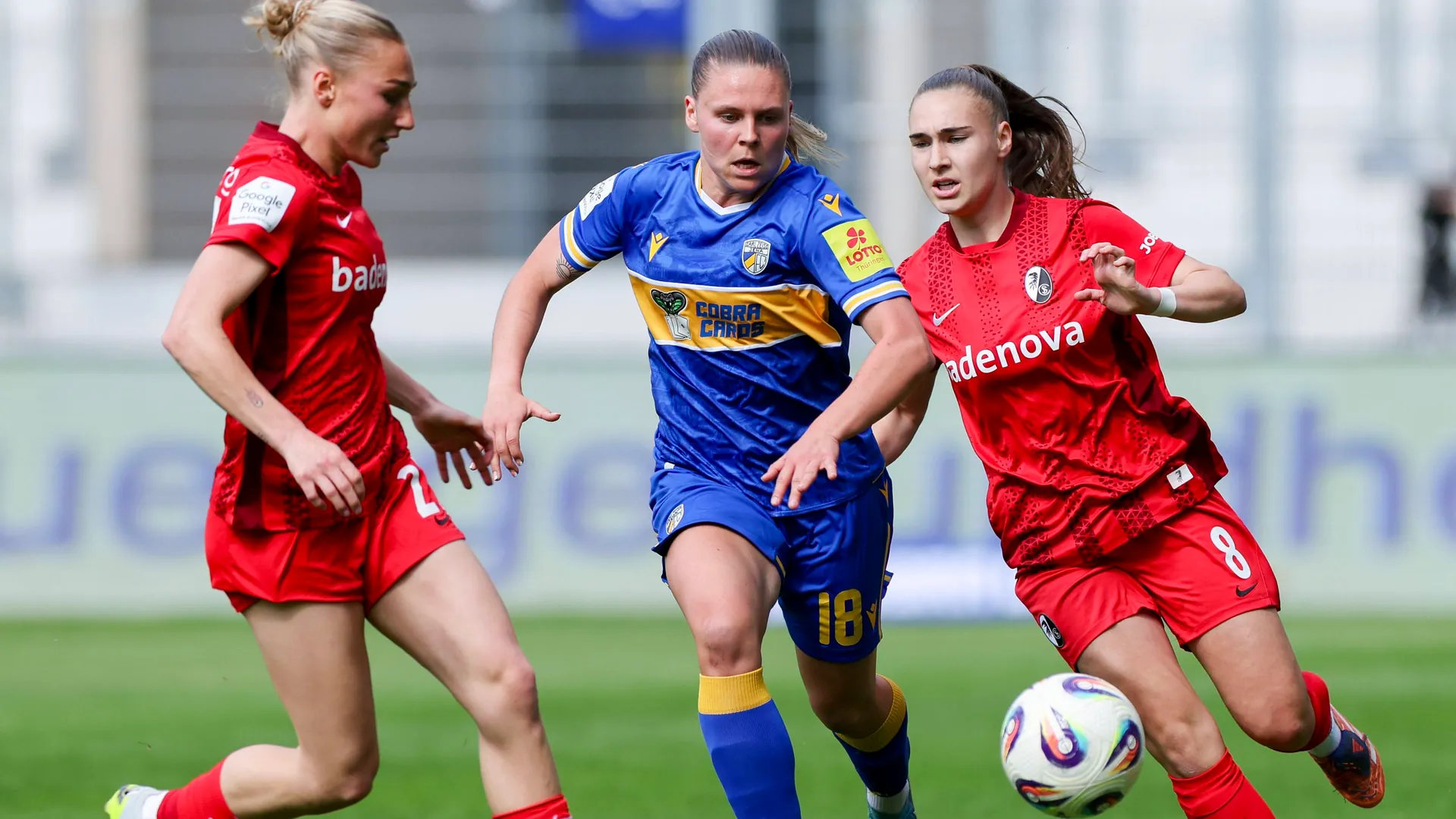 Sophie Nachtigall, Lara Schenk and Alena Bienz (from left to right): The result was clear in the end. Sophie Nachtigall, Lara Schenk and Alena Bienz (from left to right): The result was clear in the end.